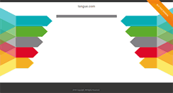 Desktop Screenshot of langue.com